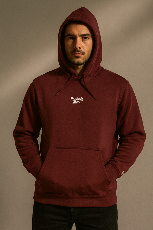 Maroon Reebok Pullover Hoodie