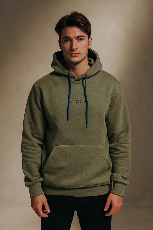 Olive Green NICCE Pullover Hoodie