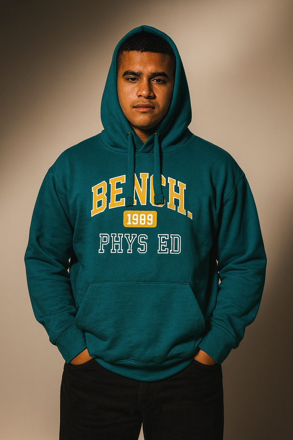 Teal BENCH Pullover Hoodie