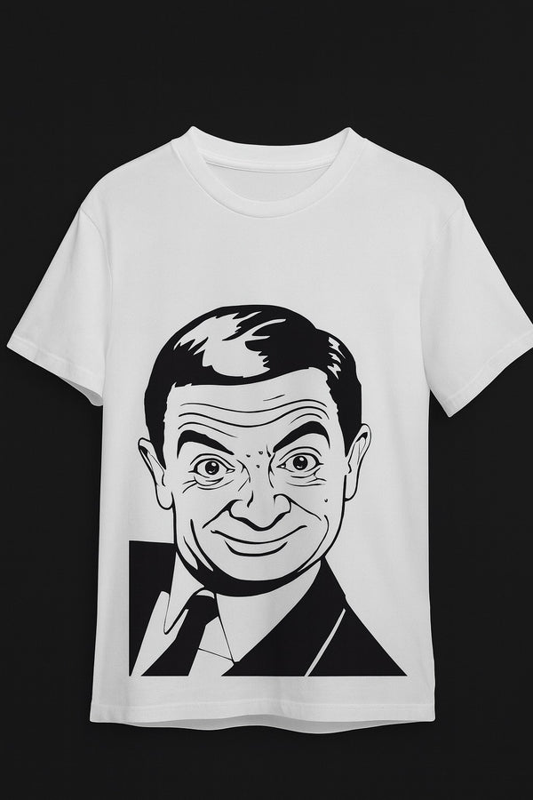 Bold Character Print T-Shirt